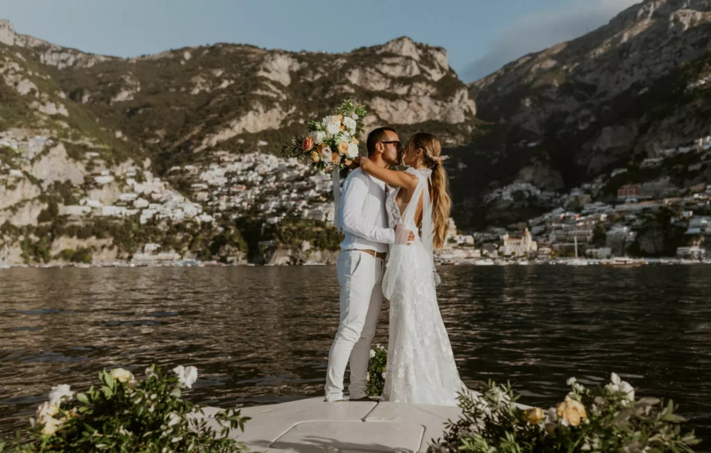 Wedding Proposal on Board Amalfi Coast